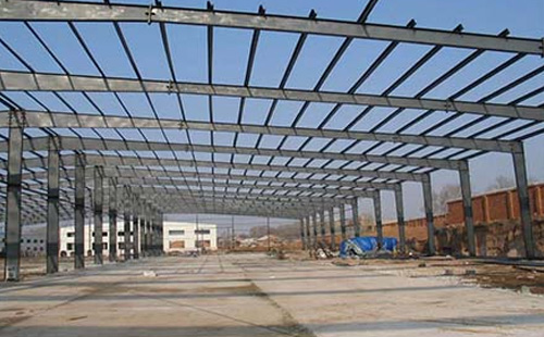 灵台灵台钢结构工程